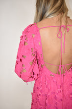 Load image into Gallery viewer, Hot Pink Floral Dress
