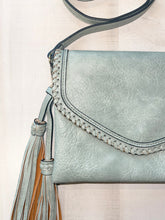 Load image into Gallery viewer, Braided Flapover Crossbody (3 colors available)
