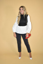 Load image into Gallery viewer, Long Sleeve Peplum Top
