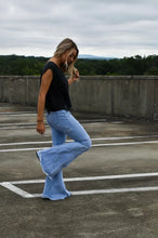 Load image into Gallery viewer, Distressed Flare Jeans
