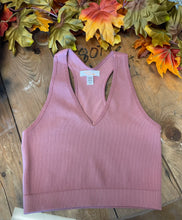 Load image into Gallery viewer, Ribbed Racerback Cami
