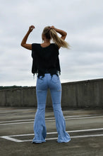 Load image into Gallery viewer, Distressed Flare Jeans
