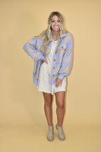 Load image into Gallery viewer, Lilac Flannel Shacket
