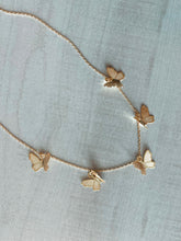 Load image into Gallery viewer, Butterfly Necklace Gold Dipped

