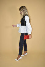 Load image into Gallery viewer, Long Sleeve Peplum Top
