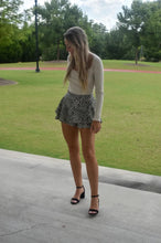 Load image into Gallery viewer, Zebra Ruffle Skort
