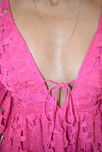 Load image into Gallery viewer, Hot Pink Floral Dress
