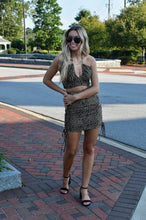 Load image into Gallery viewer, Zebra Ruched Skirt

