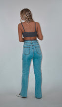 Load image into Gallery viewer, Charcoal Knit Cut Out Tank Top
