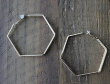Load image into Gallery viewer, Hexagon Earrings
