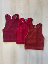 Load image into Gallery viewer, Ribbed High Neck Cami
