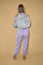 Load image into Gallery viewer, Lilac Satin Joggers
