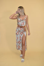 Load image into Gallery viewer, Brown Snakeskin Skirt (part of a matching set)
