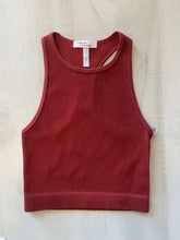 Load image into Gallery viewer, Ribbed High Neck Cami
