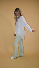 Load image into Gallery viewer, White V-neck Blouse
