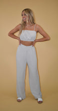 Load image into Gallery viewer, Ceramic Linen Blend Wide Leg Pants
