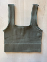 Load image into Gallery viewer, Ribbed Square Neck Cami
