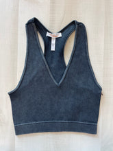 Load image into Gallery viewer, Acid Wash Racerback Ribbed Cami
