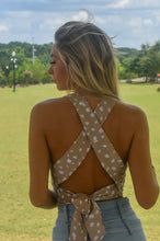 Load image into Gallery viewer, Spotted Cowl Neck Tank
