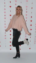 Load image into Gallery viewer, Black Distressed Mom Jeans
