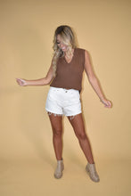 Load image into Gallery viewer, Brown Oversized Sweater Vest
