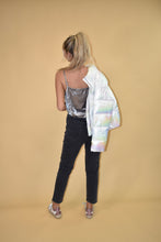 Load image into Gallery viewer, Iridescent Puffer Jacket
