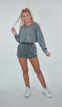Load image into Gallery viewer, Ash Cropped Sweatshirt
