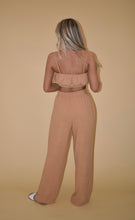 Load image into Gallery viewer, Peanut Butter Linen Blend Wide Leg Pants
