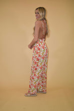 Load image into Gallery viewer, Halter Floral Jumpsuit
