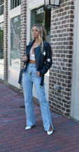 Load image into Gallery viewer, Vegan Leather Star Jacket
