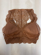 Load image into Gallery viewer, Dark Rust Lace Bralette
