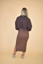 Load image into Gallery viewer, Sweater Knit Midi Skirt - Tiramisu
