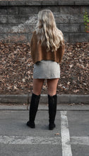 Load image into Gallery viewer, Rust Plaid Mini Skirt
