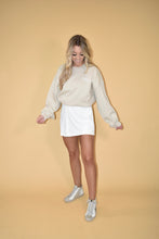 Load image into Gallery viewer, Cashmere &amp; Champagne Crewneck - Tan

