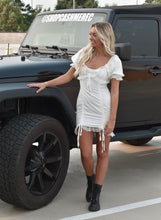 Load image into Gallery viewer, White Lace Trim Dress
