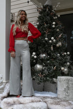 Load image into Gallery viewer, Glitter Wide Leg Pants
