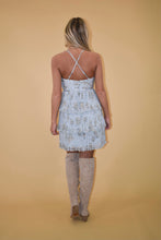 Load image into Gallery viewer, Surplice Tiered Mini Dress
