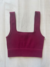 Load image into Gallery viewer, Ribbed Square Neck Cami

