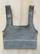 Load image into Gallery viewer, Ribbed Square Neck Cami
