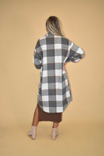 Load image into Gallery viewer, Grey Flannel Midi Coat
