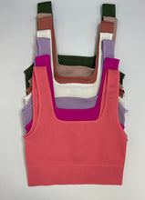 Load image into Gallery viewer, Ribbed Square Neck Cami
