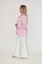 Load image into Gallery viewer, Blush Satin Blazer
