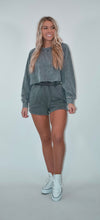 Load image into Gallery viewer, Charcoal Sweat Shorts
