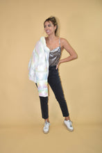 Load image into Gallery viewer, Iridescent Puffer Jacket
