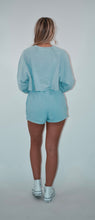 Load image into Gallery viewer, Light Blue Cropped Sweatshirt
