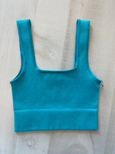 Load image into Gallery viewer, Ribbed Square Neck Cami
