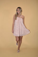 Load image into Gallery viewer, Light Pink Feather Dress
