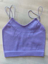 Load image into Gallery viewer, Ribbed Double Strap Cami
