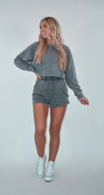 Load image into Gallery viewer, Charcoal Sweat Shorts
