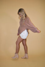 Load image into Gallery viewer, Mauve Dolman Sleeve Blouse
